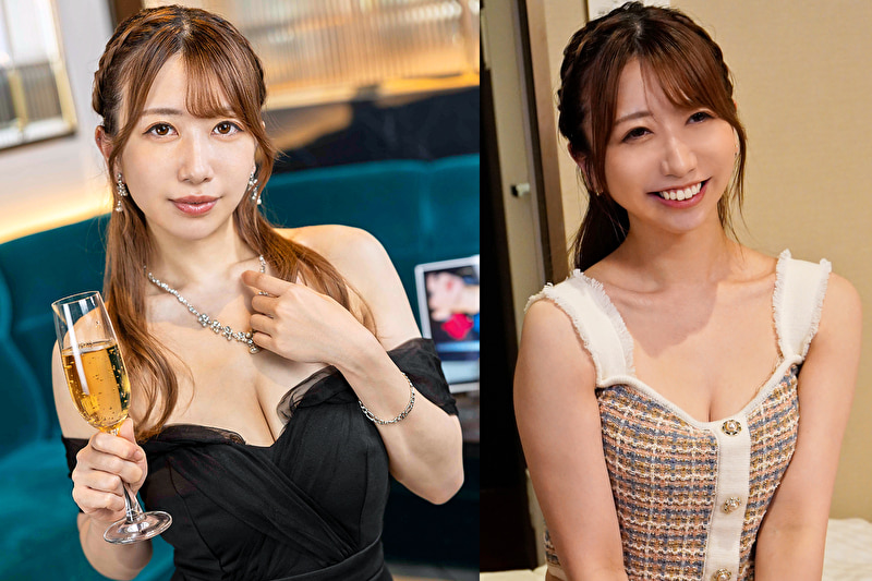 ＜六本木高級キャバ嬢もお店を出たらただの女＞イキまくる超敏感体質の癒し系美女とアフター中出しSEX！ まなみさん485113