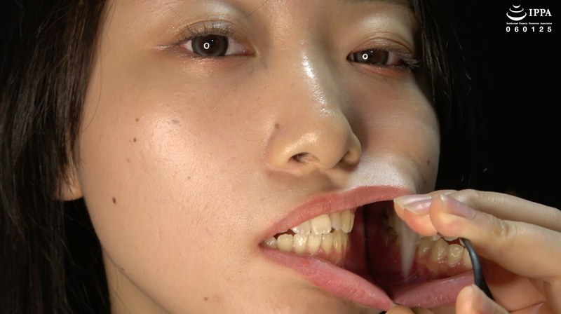 「【口内・歯】人気女優 江澄ゆゆチャンの激レア口内・のどちんこ観察!」江澄ゆゆh_1416ad01988