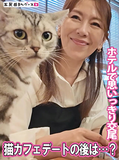 猫カフェデートの後はホテルで思いっきり交尾509077